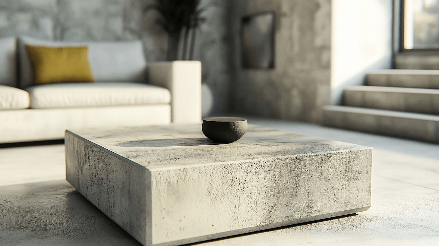 Möbel aus Beton: Langlebig und elegant