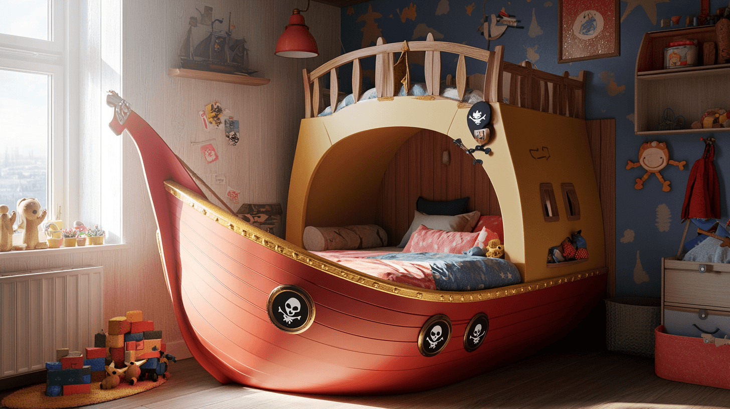 Fantasievolle Kinderbetten: Für junge Abenteurer