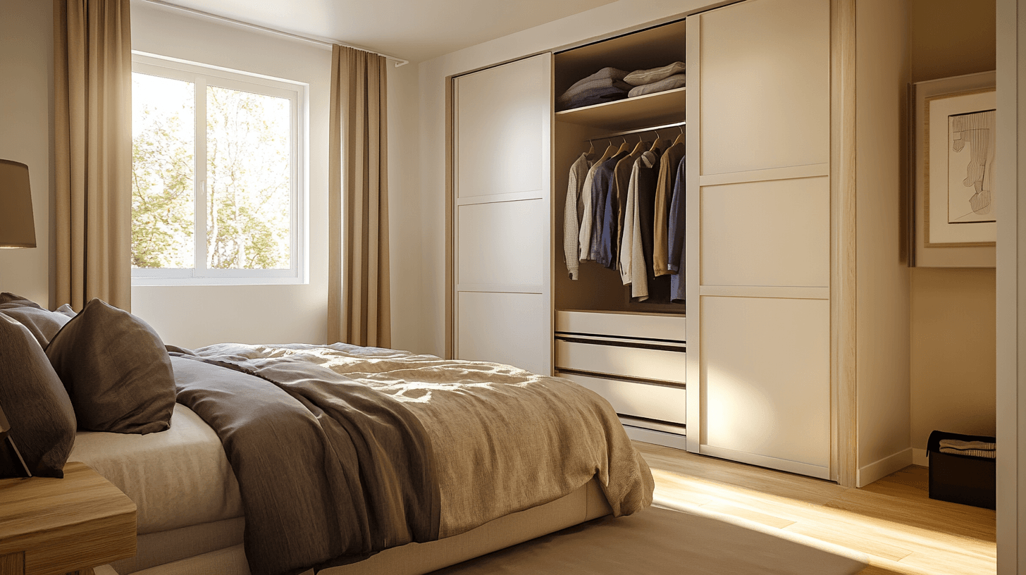 Elegante Raumnutzung: Schwebetürenschränke für dein Schlafzimmer