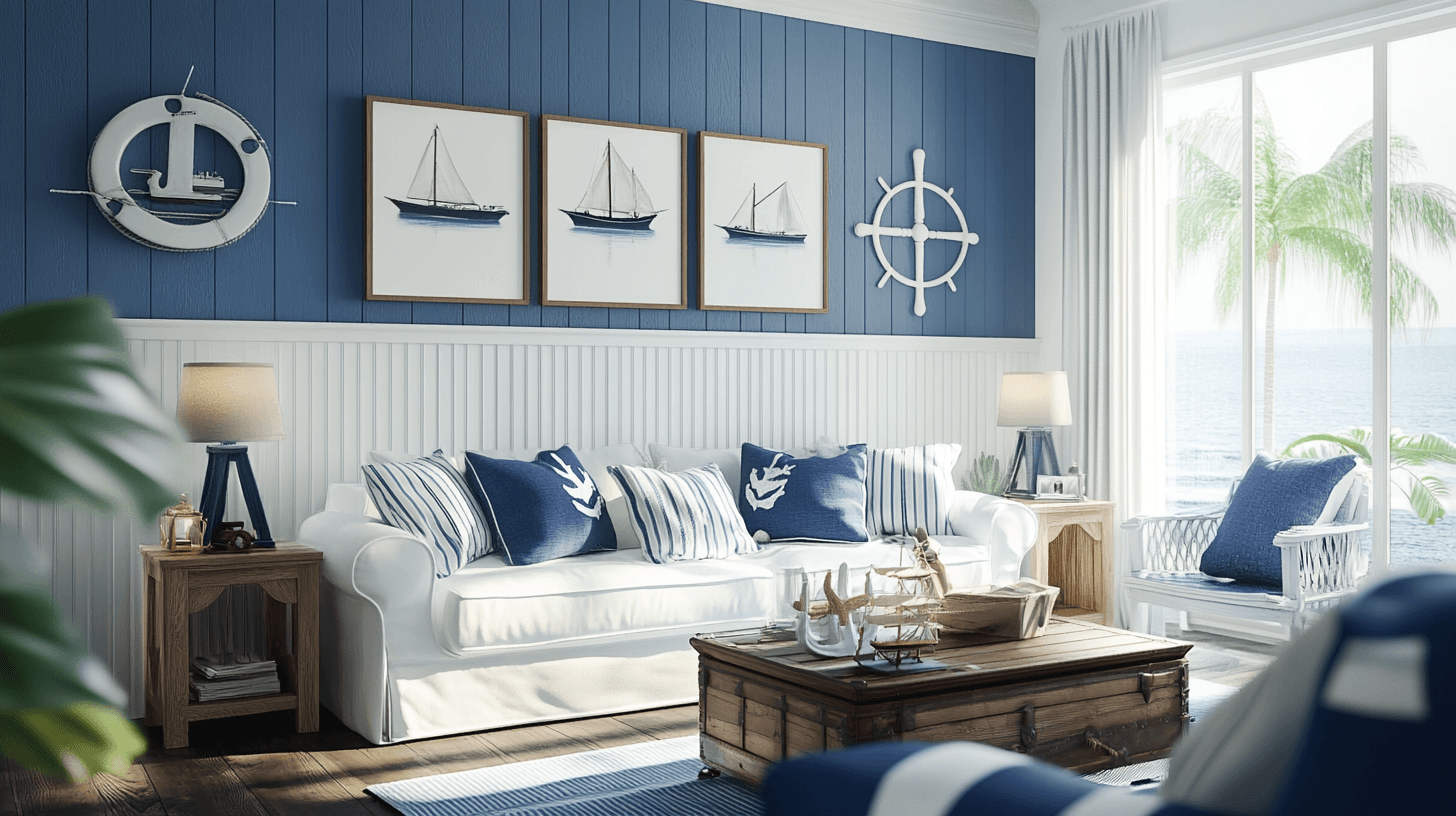 Farbgestaltung: Die passende Palette für ein maritimes Ambiente