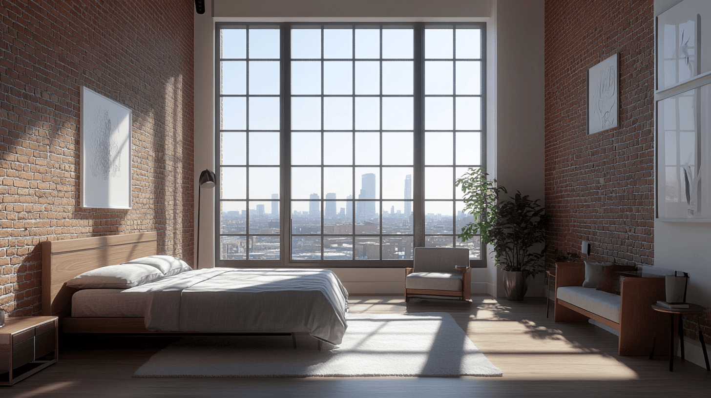 Loft-Stil Schlafzimmer: Modern und offen einrichten