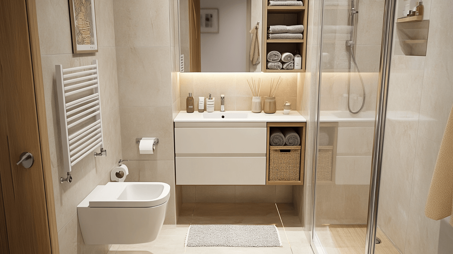 Kleine Badezimmer geschickt einrichten: Platzwunder auf begrenztem Raum