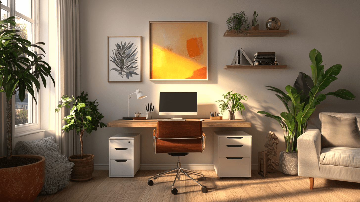 Schmuckstücke und Zubehör für das Büro zu Hause