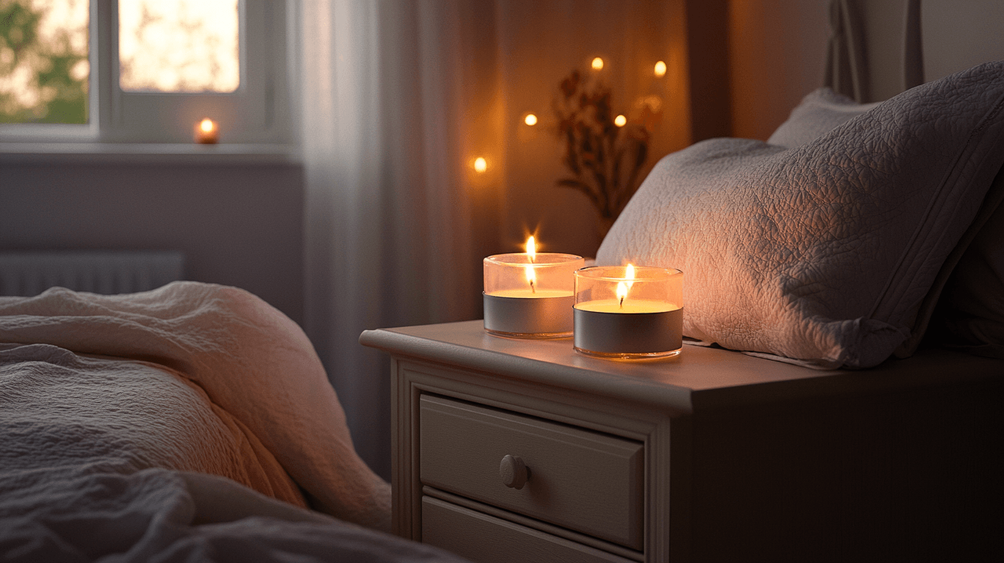 Kerzen im Schlafzimmer: Für eine entspannte und romantische Atmosphäre