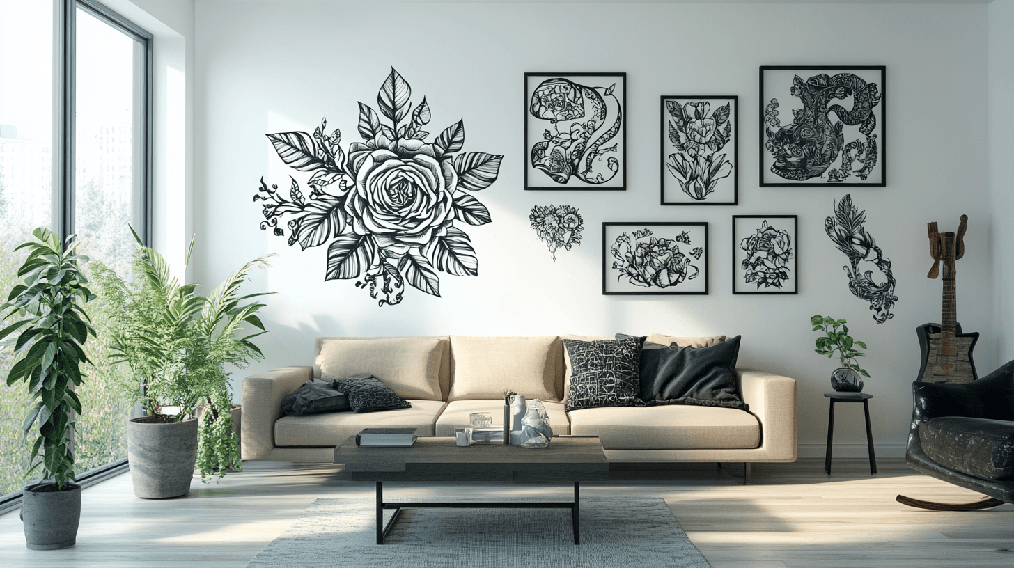 Wandtattoos: Originelle Ideen zur Wandgestaltung