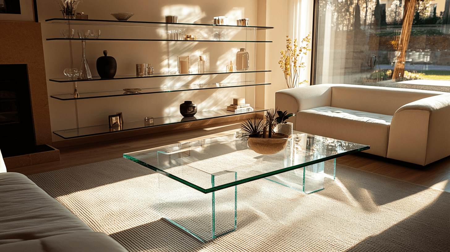 Glasmöbel: Elegante Highlights schaffen