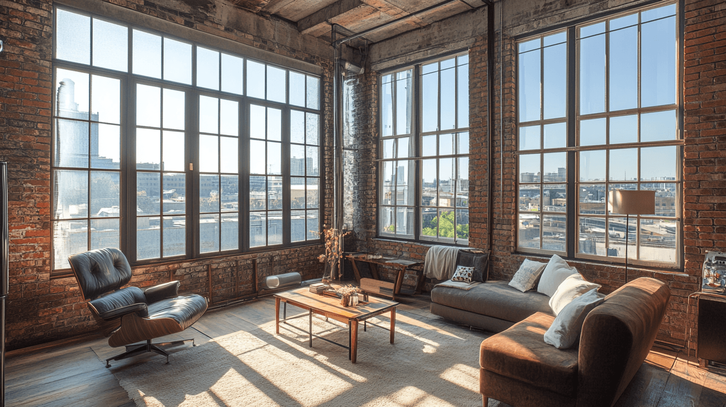 Einrichtung und Deko im Urban Loft-Stil