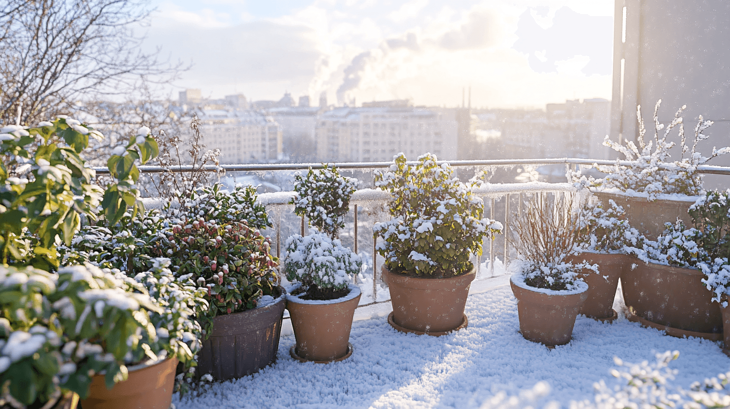 Winterharte Pflanzen für den Balkon: So bleibt dein Balkon in der kalten Jahreszeit schön