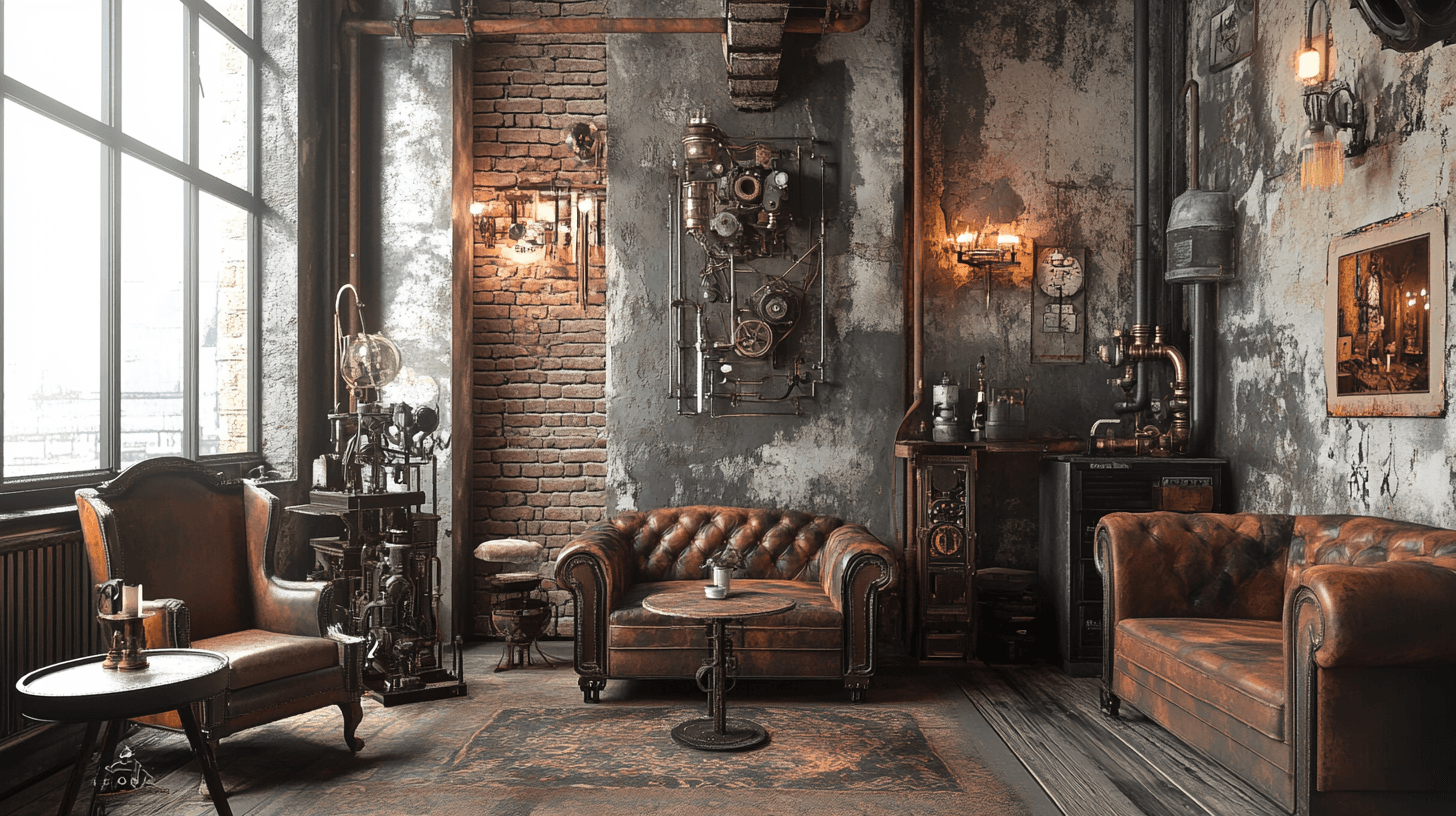 Einrichtungsstile im Steampunk-Look: Zimmer voller Historie und Vorstellungskraft