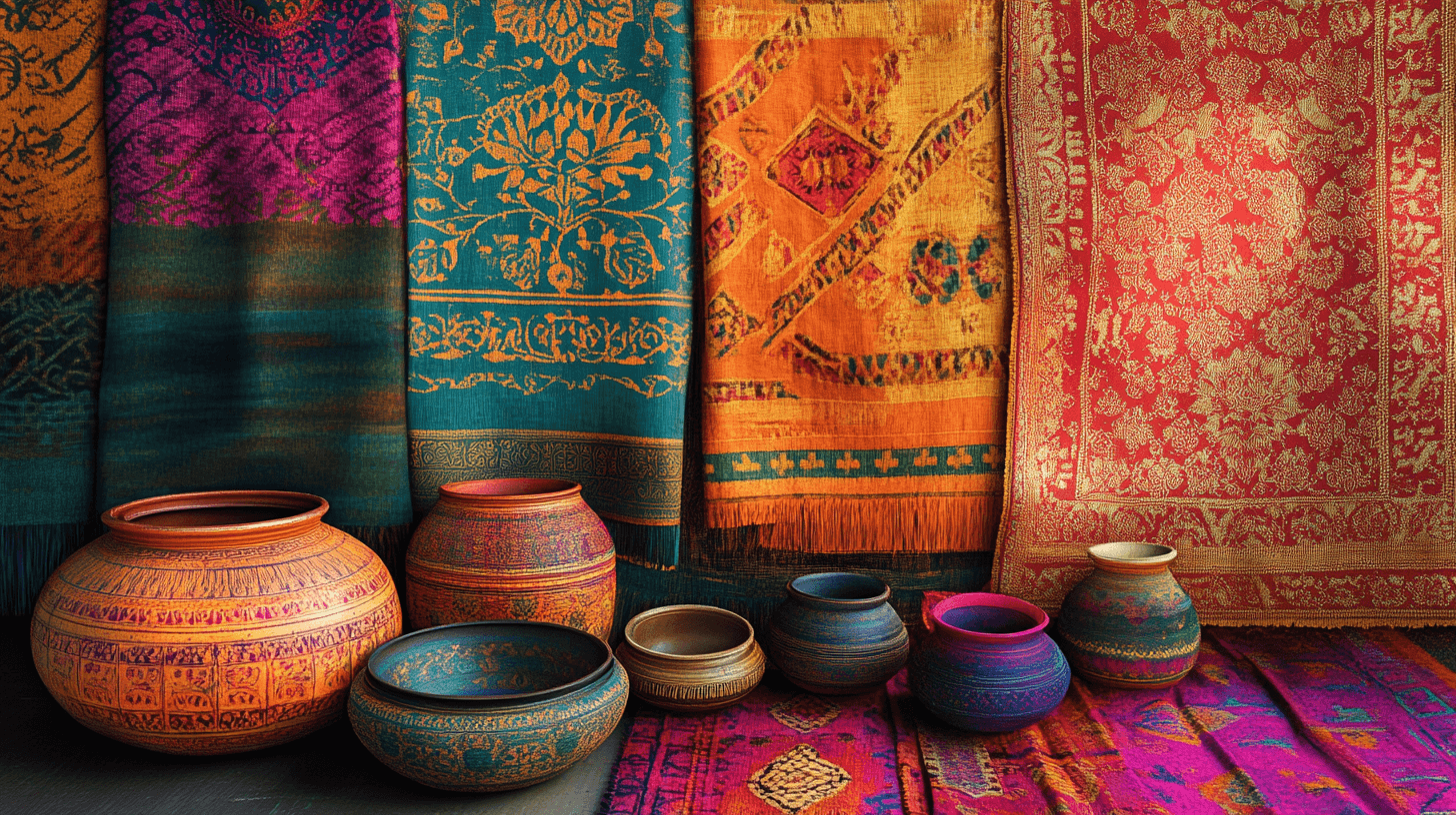 Deko-Elemente: Schwerpunkt auf Farben und Designs