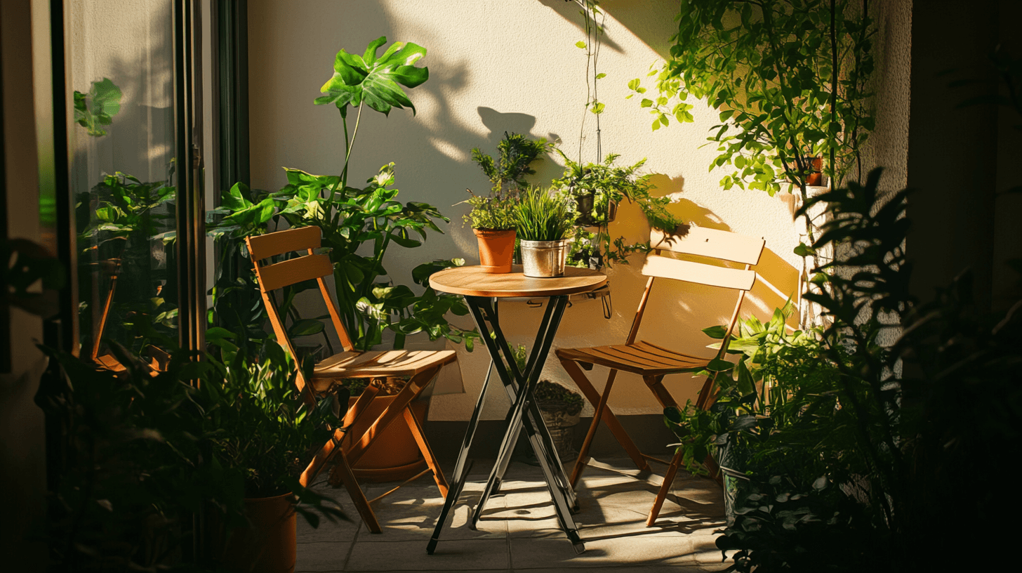 Möbel für kleine Balkone: Kompakt und einladend