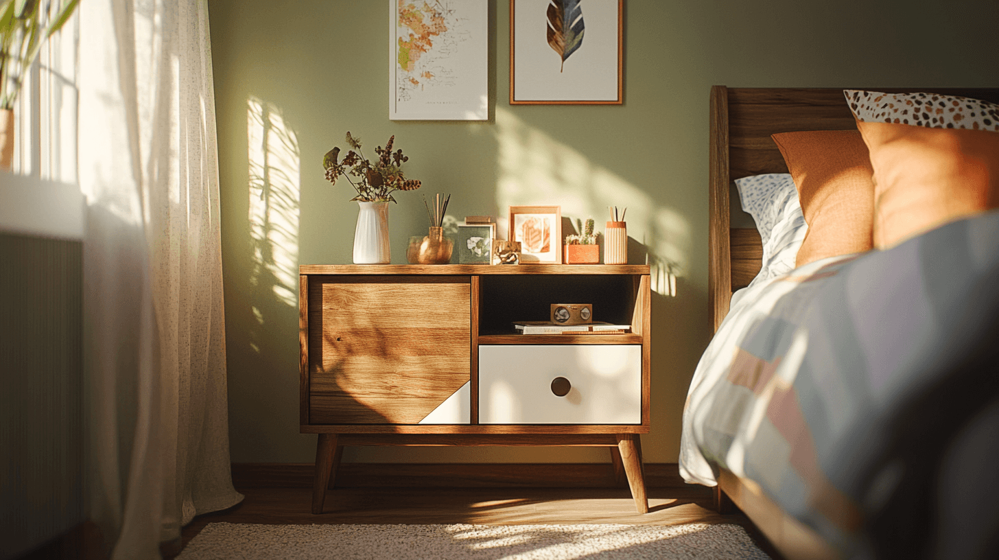 Originelle Nachttische: Besondere Inspirationen für dein Schlafzimmer