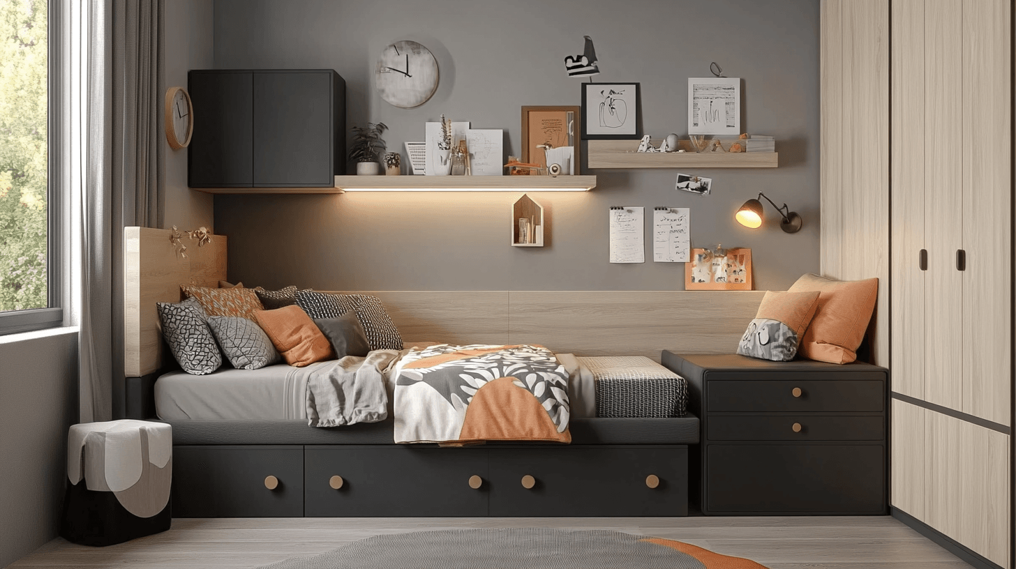 Gestaltungsideen für ein cooles und praktisches Jugendzimmer