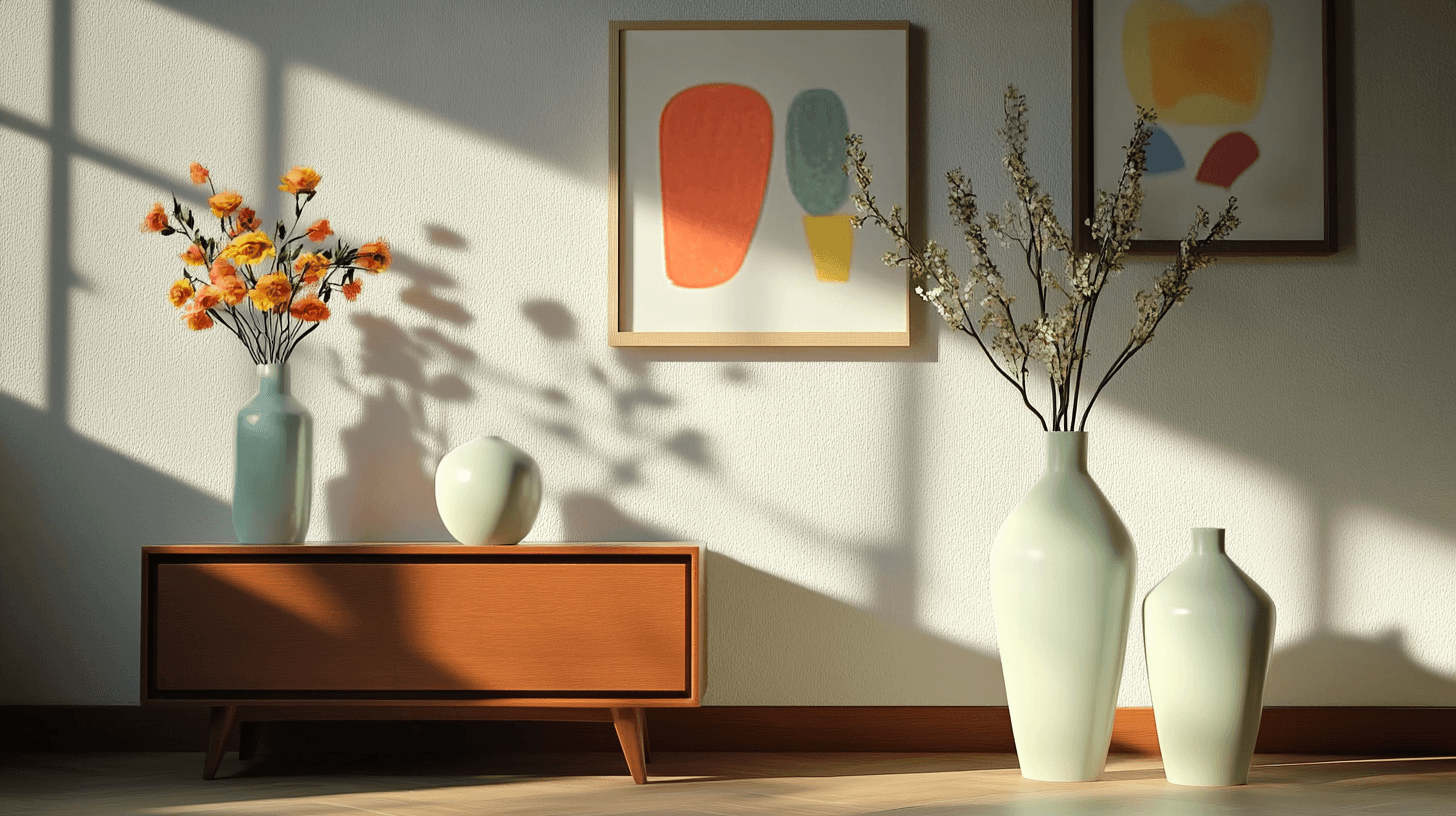 Gestaltungsideen für ein Wohnzimmer im Mid-Century-Stil