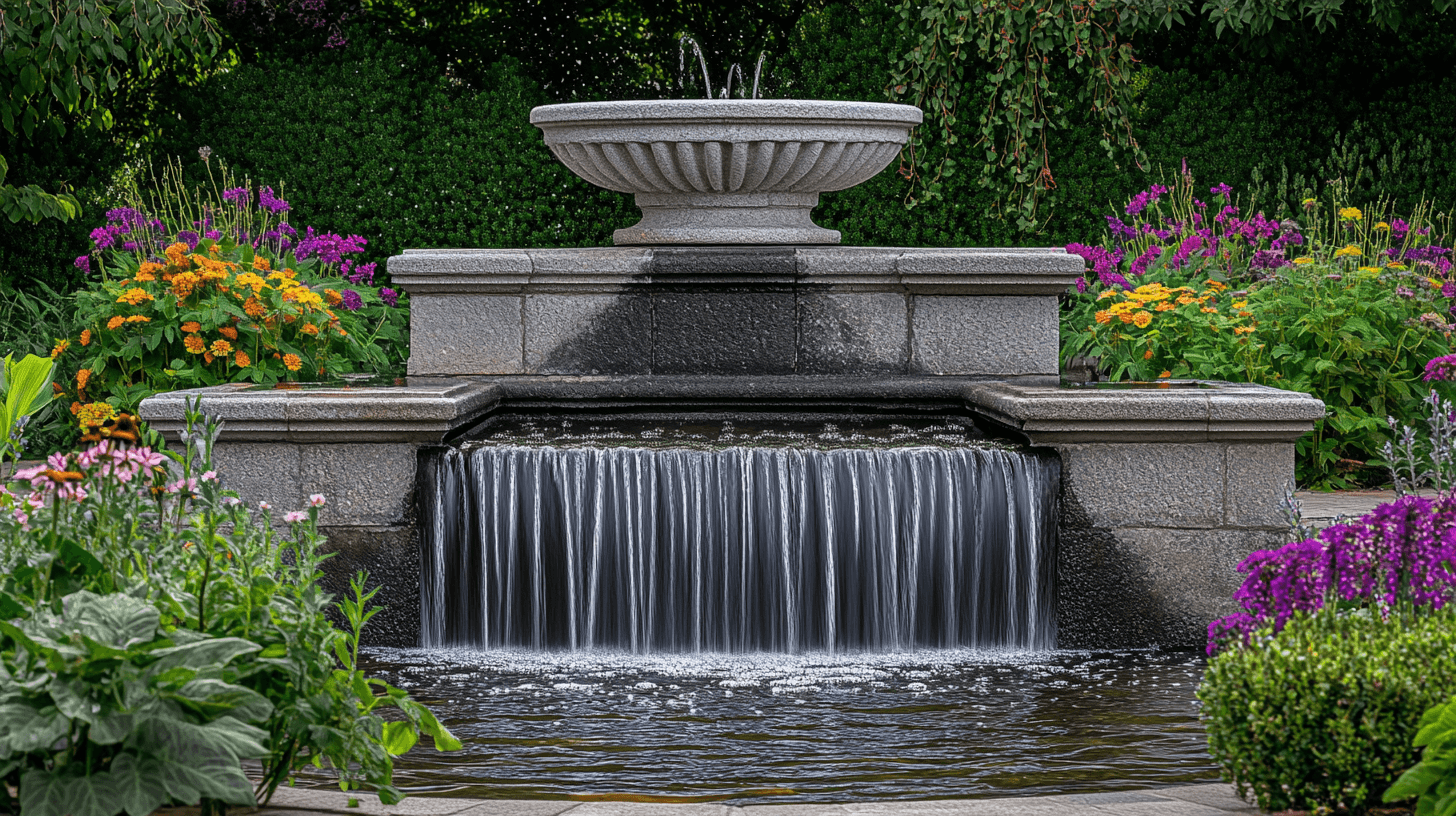 Elegante Gartenbrunnen: Ein Flair von Raffinesse