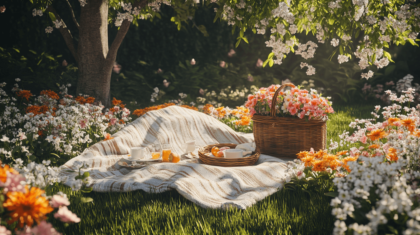 Gartenpicknick: Locker und stressfrei