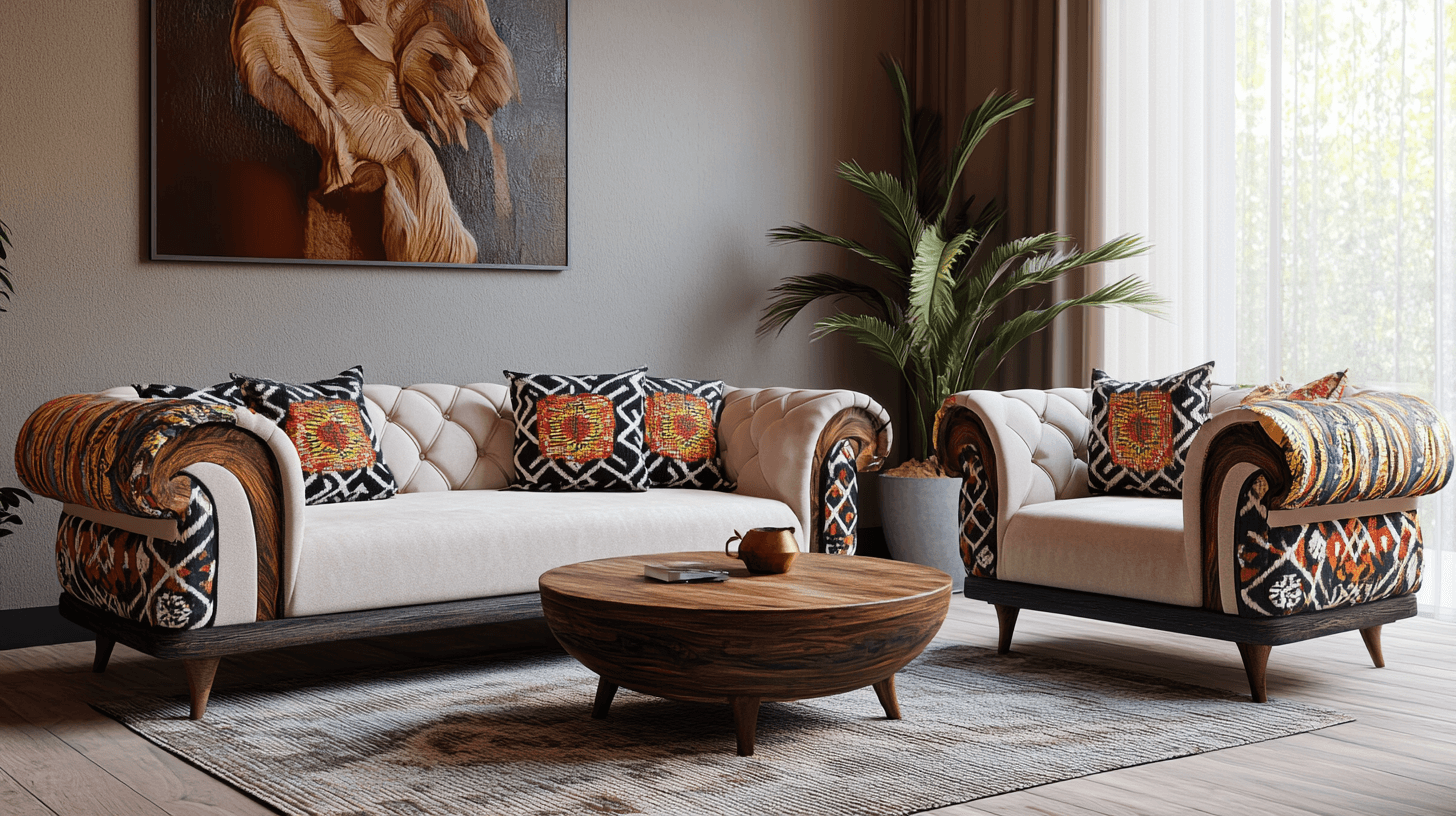 Einrichtung im Ethno-Chic Design