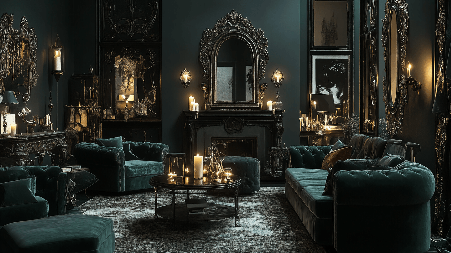 Gothic Chic: Dunkle Highlights und edle Details