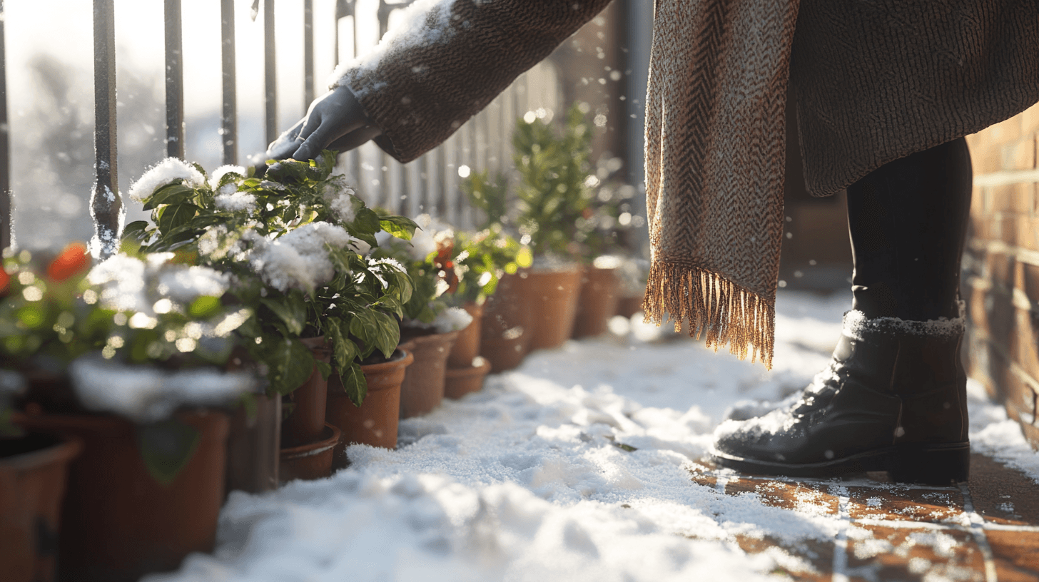 Winterpflege und Schutzmaßnahmen für Pflanzen auf dem Balkon