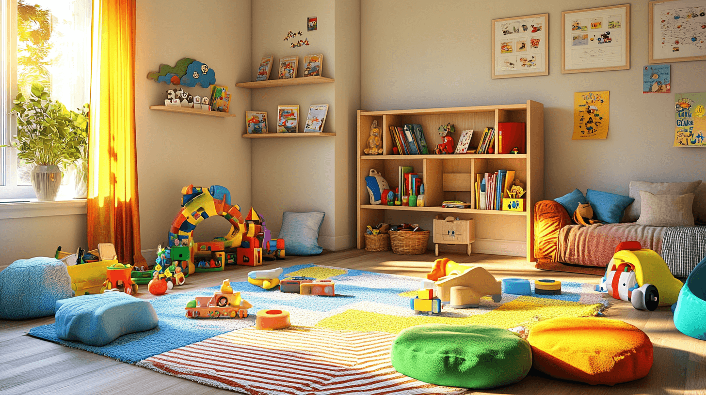 Gestaltung eines Spielzimmers: Ein fantasievoller Bereich für Kinder