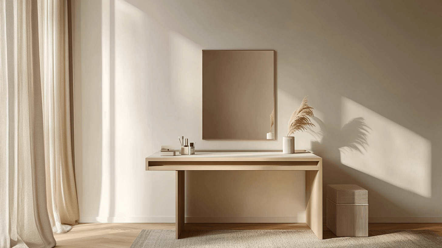 Zeitgemäße Schminktische: Stilvoller Minimalismus