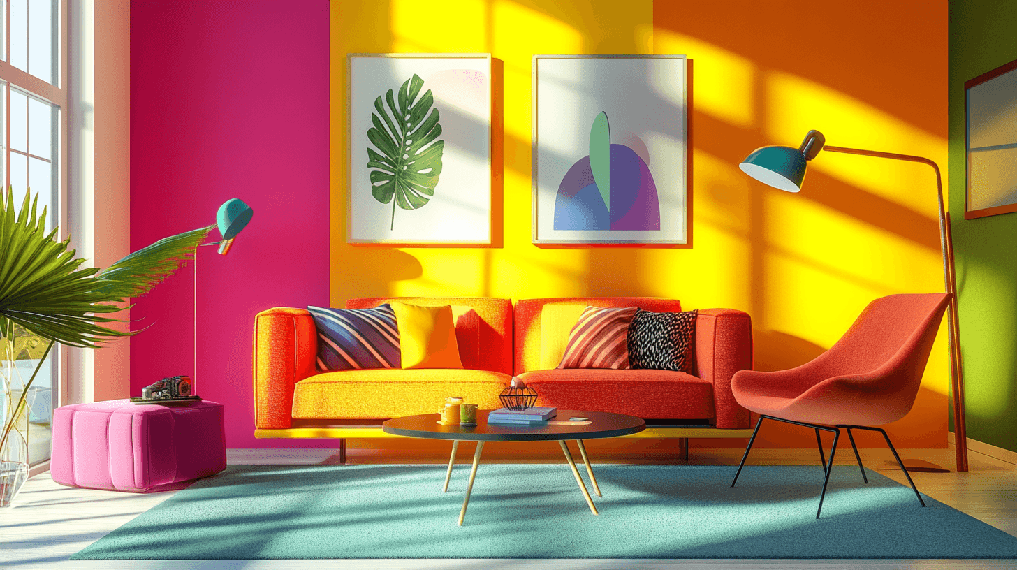 Die faszinierende Welt der Farben im Retro Pop Design