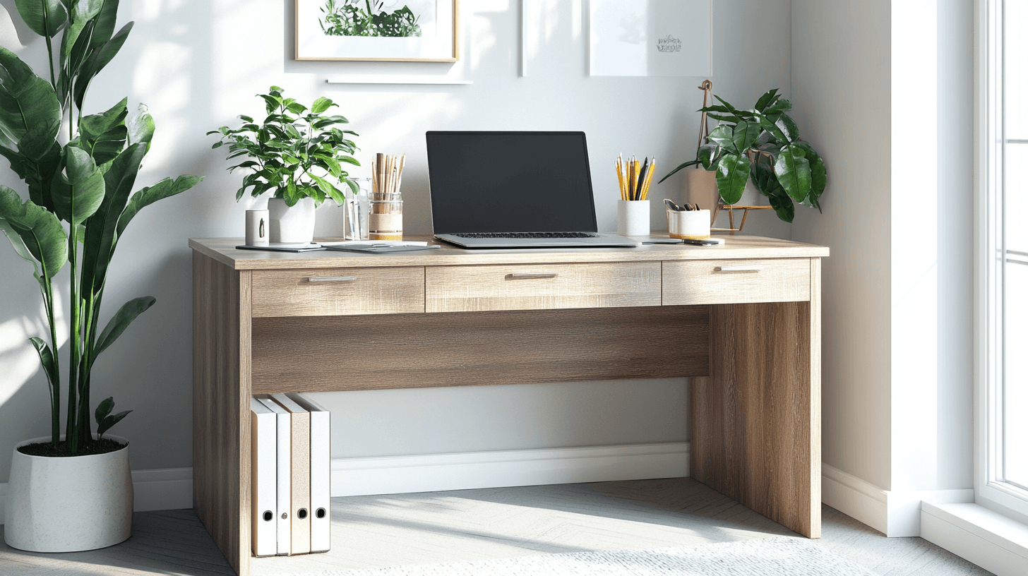 Kreatives Schaffen: Tische für dein Büro zu Hause