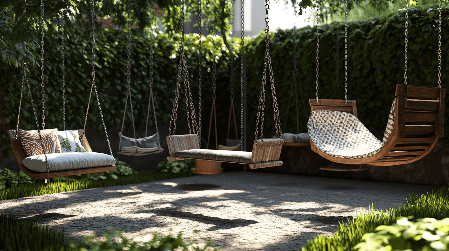 Gartenschaukeln: Abwechslung und Bequemlichkeit