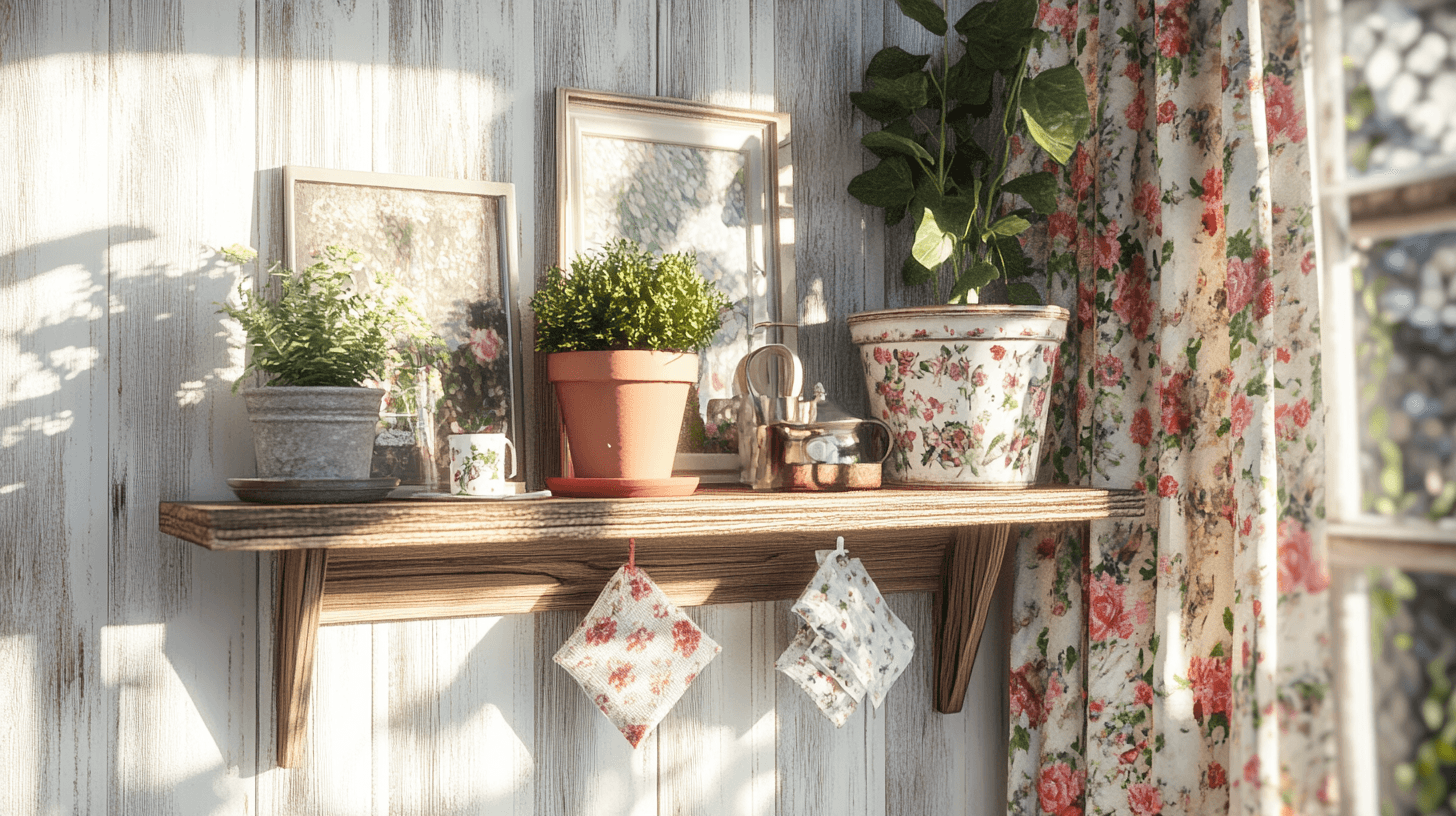 Einrichtung im Cottagecore-Stil: Naturmaterialien und Blumenmuster