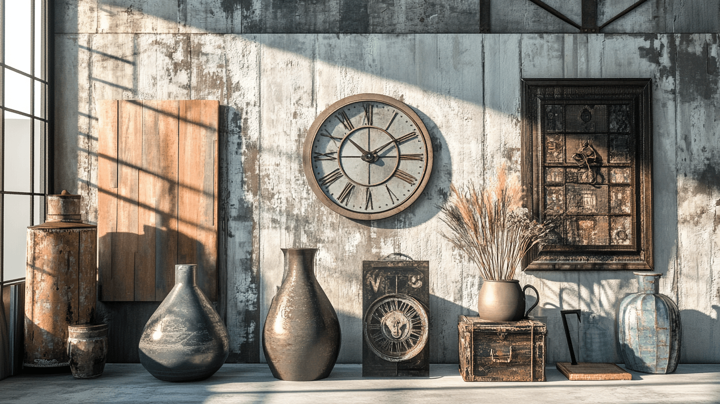 Industrieller Chic in der Dekoration: Weniger ist oft mehr