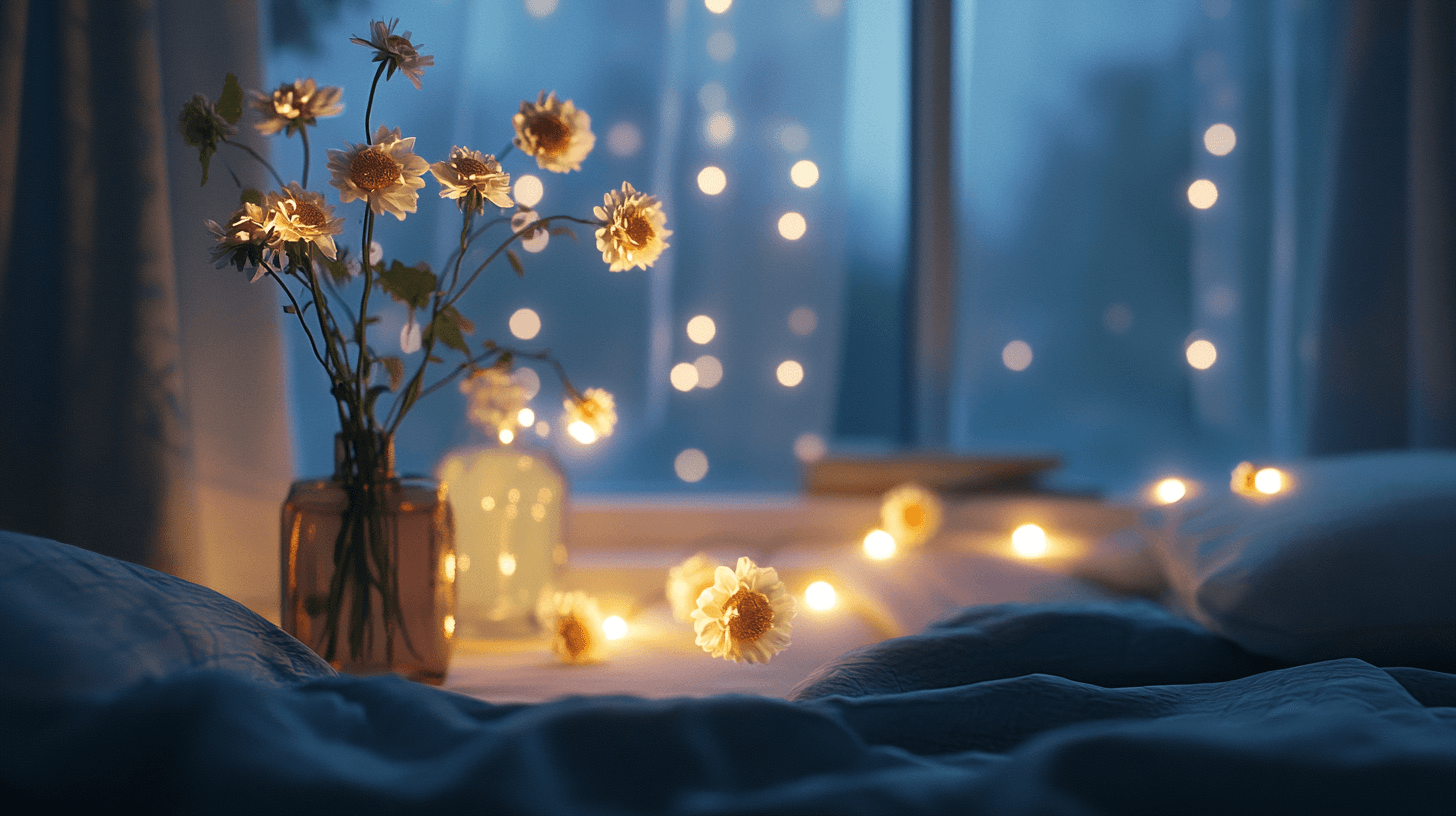 Lichterketten im Schlafzimmer: Romantische Atmosphäre schaffen
