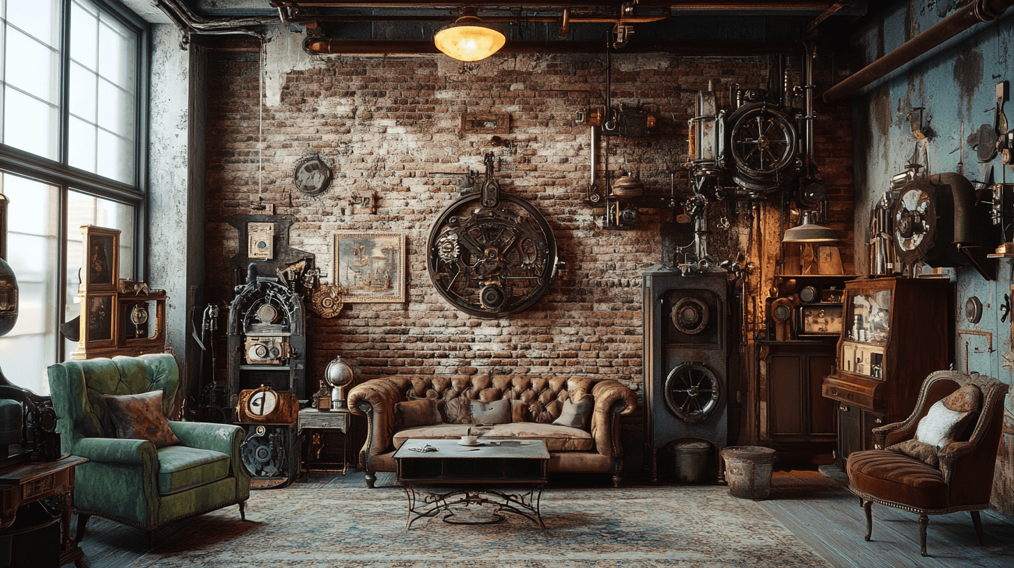 Steampunk: Eine Mischung aus industriellem Stil und viktorianischem Flair