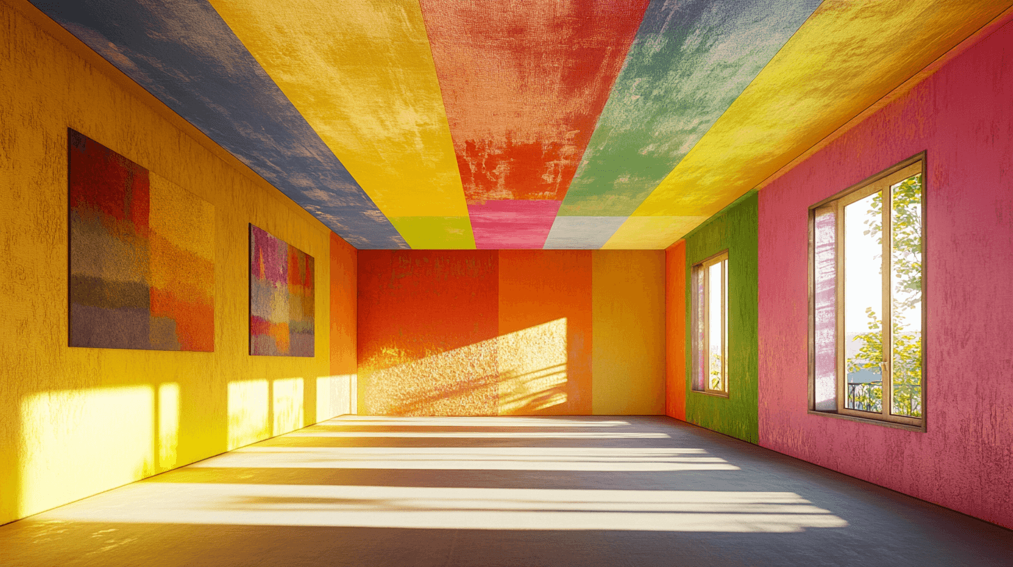Die Auswirkung von Farben an der Zimmerdecke
