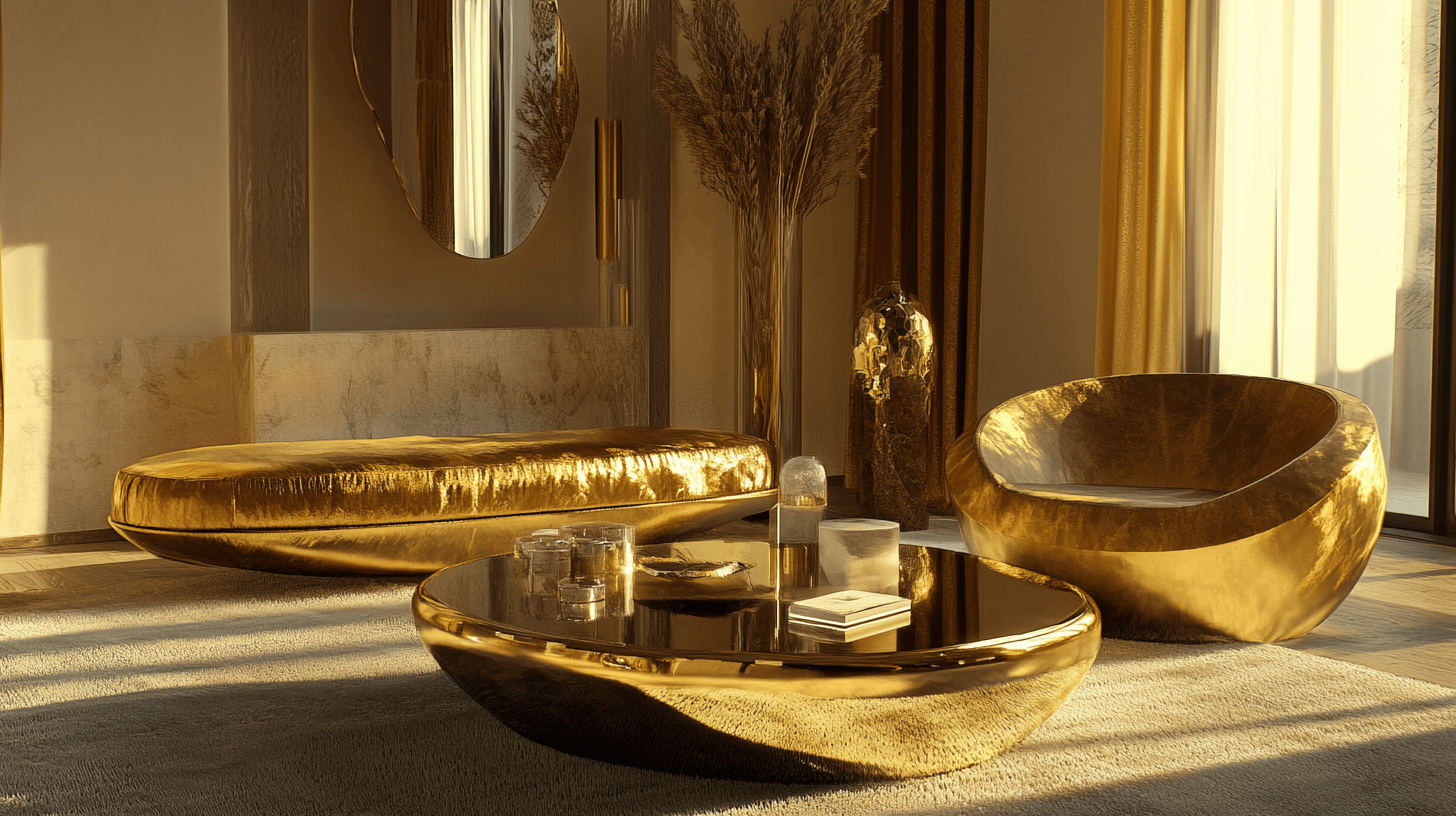 Möbel in Gold: Ein Hauch von Eleganz