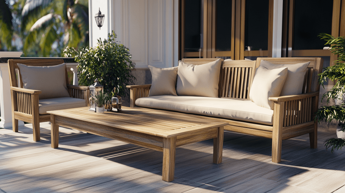 Teakholz-Gartenmöbel: Elegant und langlebig