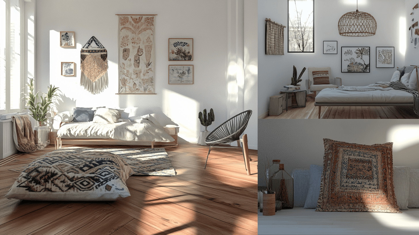 Einrichtungsideen im Scandi-Boho-Stil: So kannst du den Look in jedem Zimmer verwirklichen