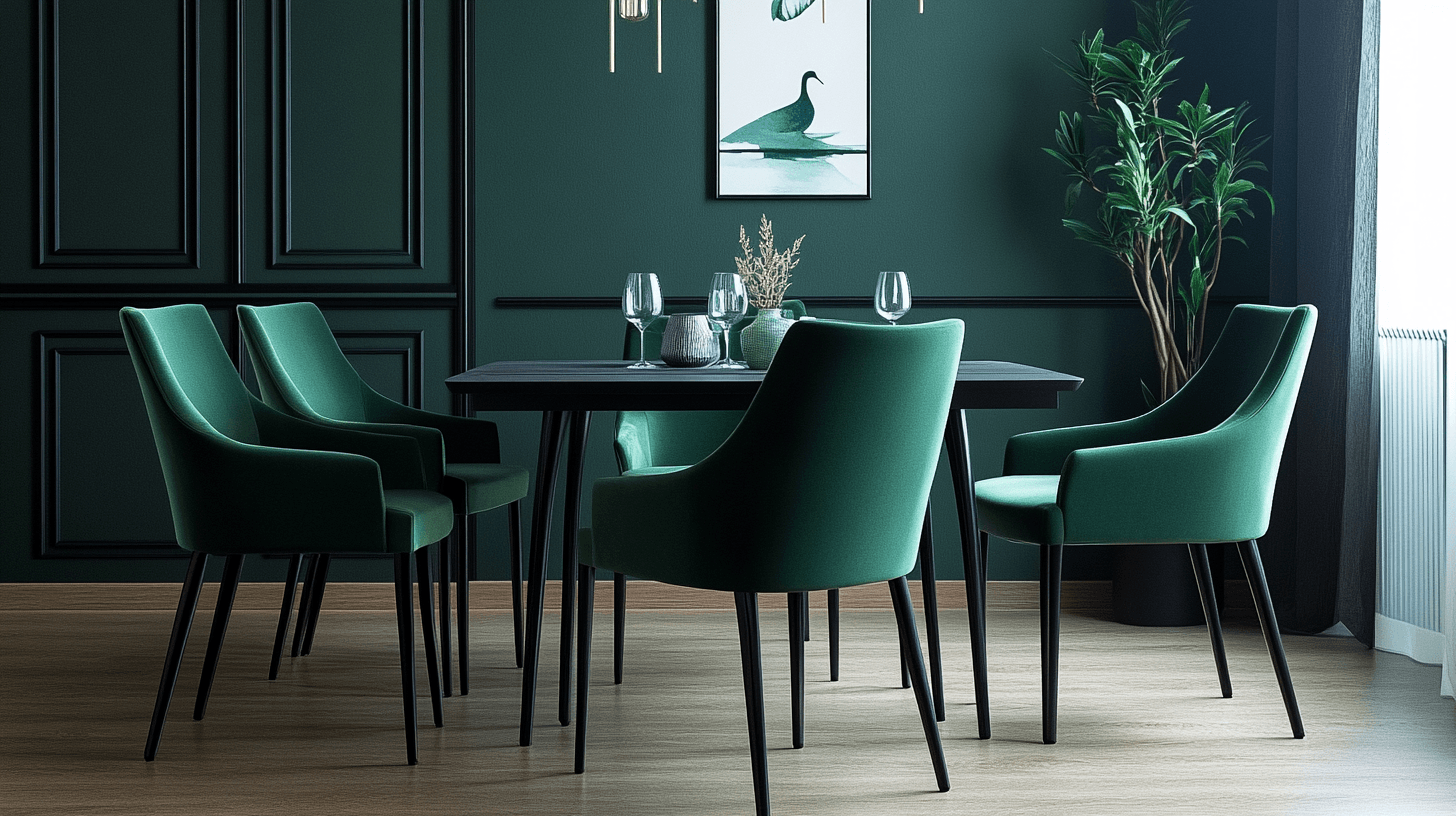 Möbel in sattem Grün: Elegante Highlights schaffen