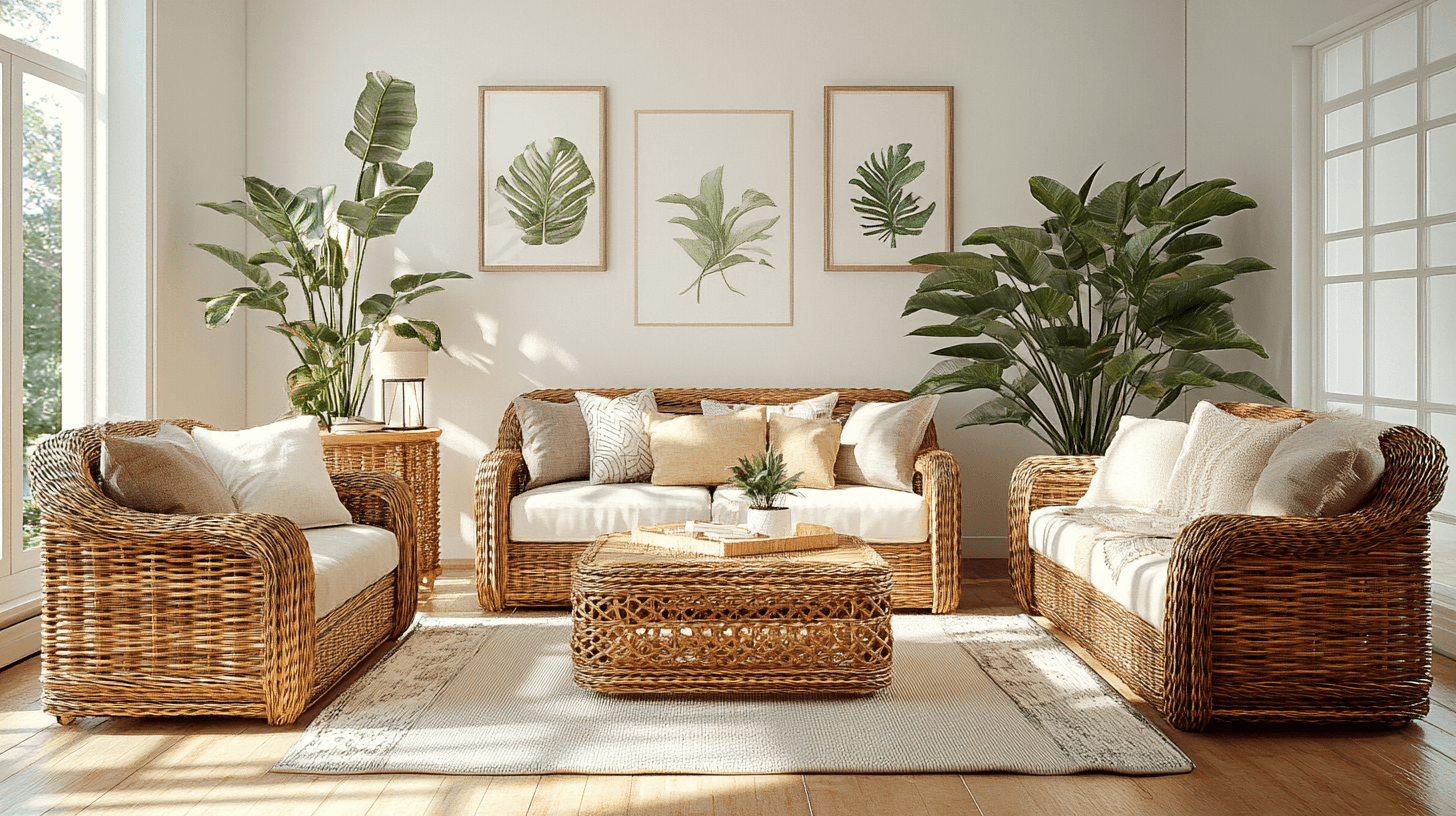 Klassisch elegant: Rattanmöbel für Innen- und Außenbereiche