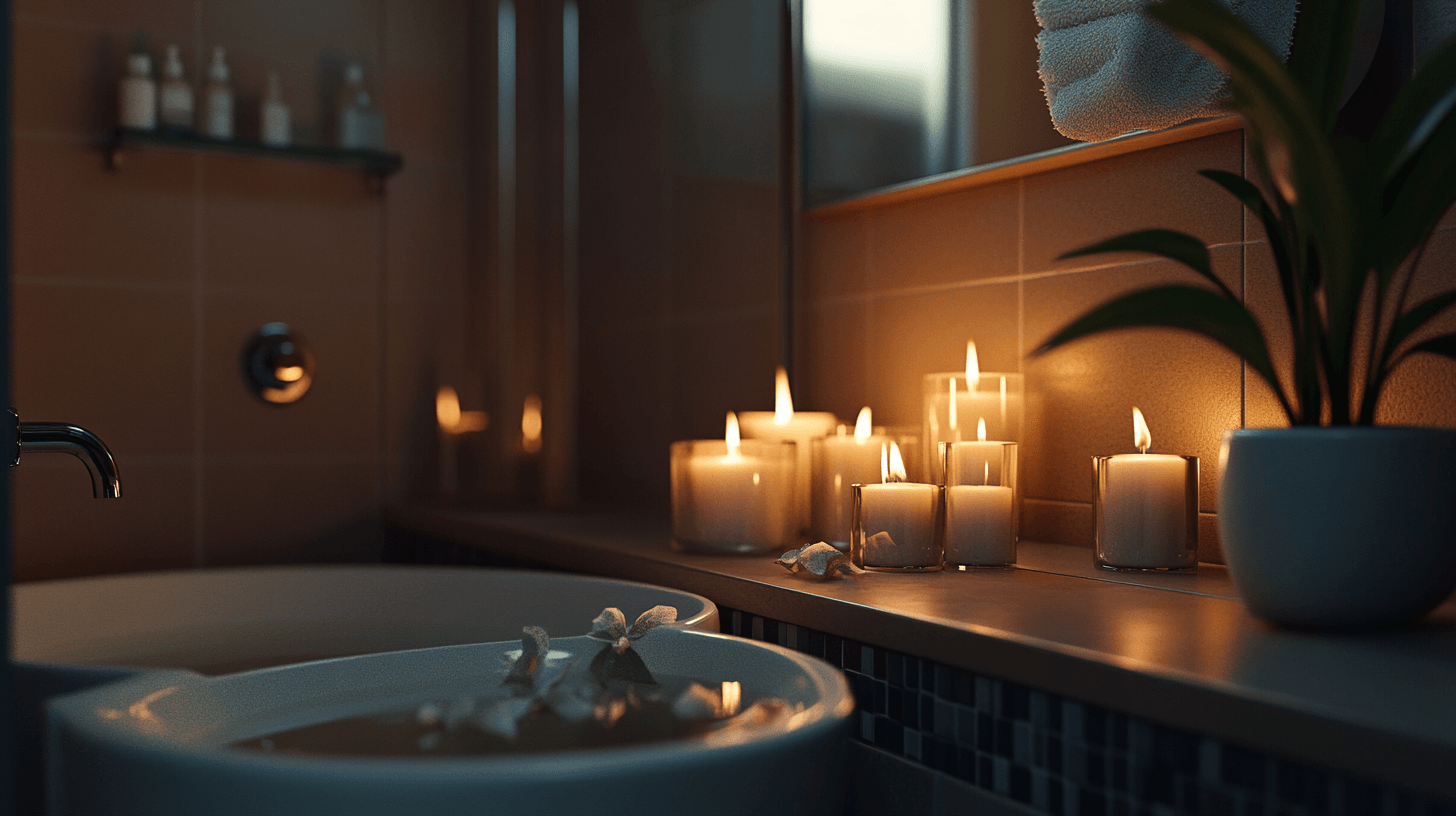 Kerzen im Bad: Deine persönliche Wellness-Oase daheim