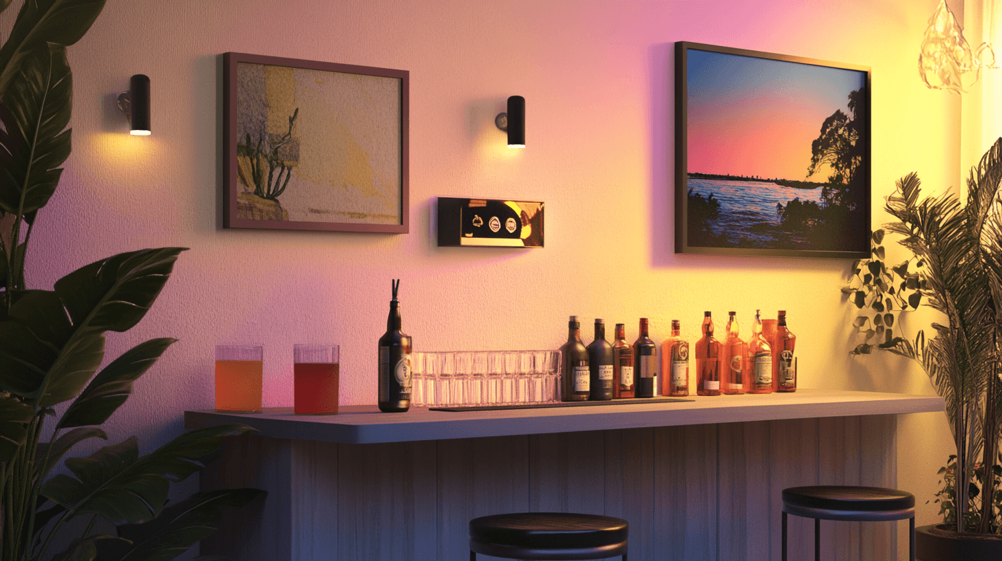 Tipps zur Dekoration für eine gemütliche Bar-Atmosphäre