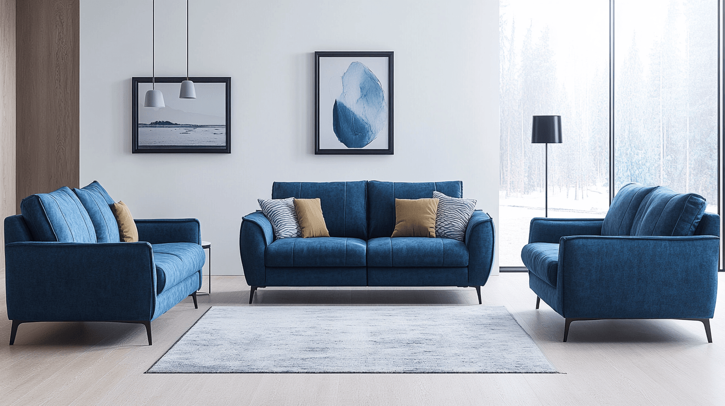Möbel in Marineblau: Elegante Blickfänger im Zimmer