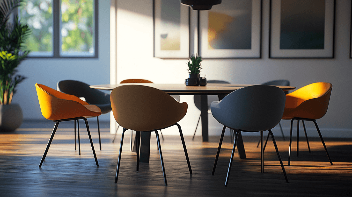 Elegantes Sitzen: Designer-Stühle für Küche und Essbereich