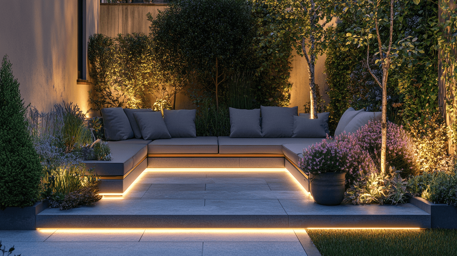 Gartenmöbel mit LED-Lichtern: Kombination aus Funktionalität und Stil