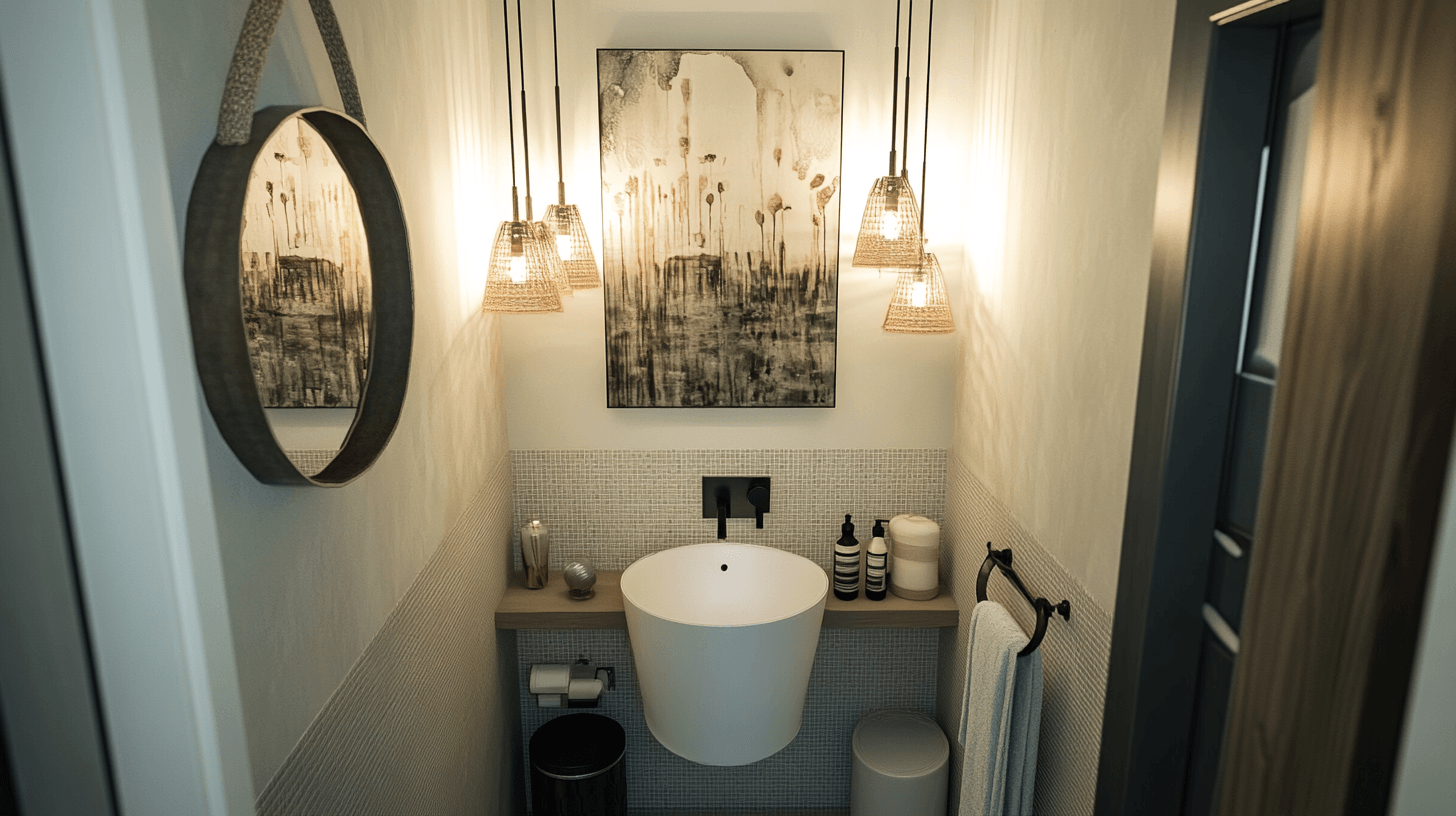 Elegante Gestaltungsideen für kompakte Badezimmer