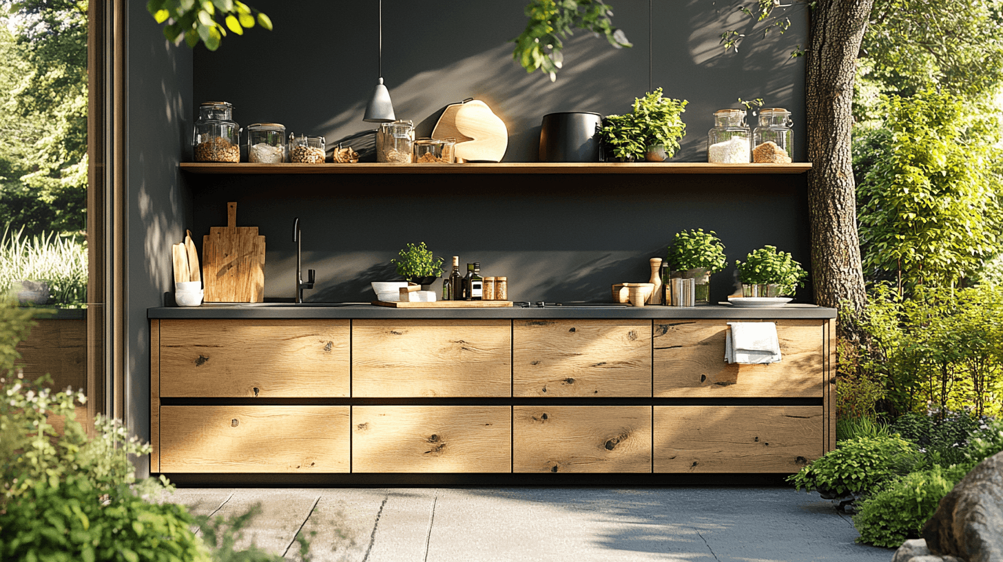 Gestaltung und Einbindung der Außenküche in den Gartenbereich