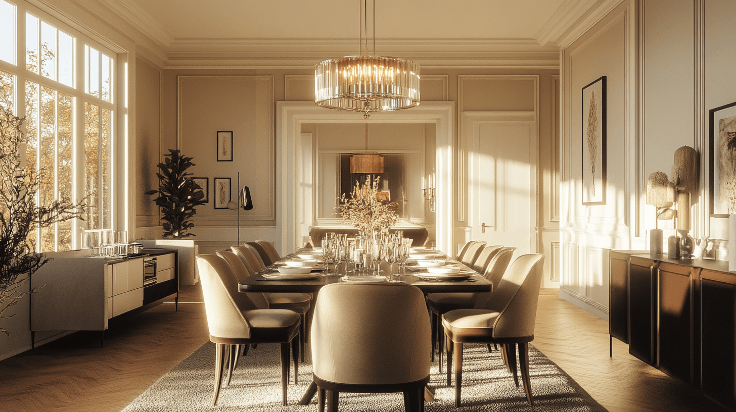 Ein elegantes Esszimmer einrichten: Setze stilvolle Highlights