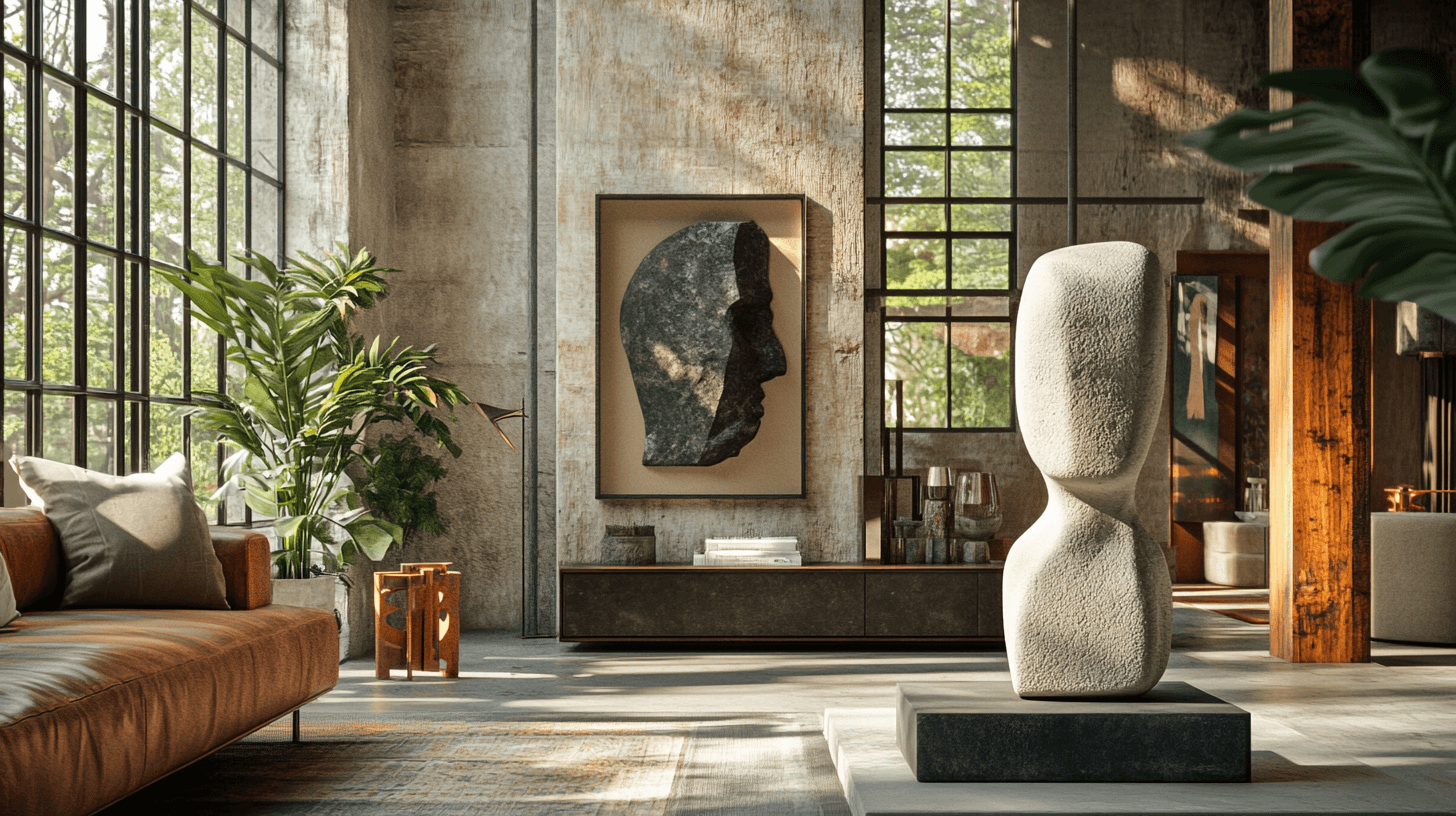 Die passende Skulptur für dein Wohnzimmer finden