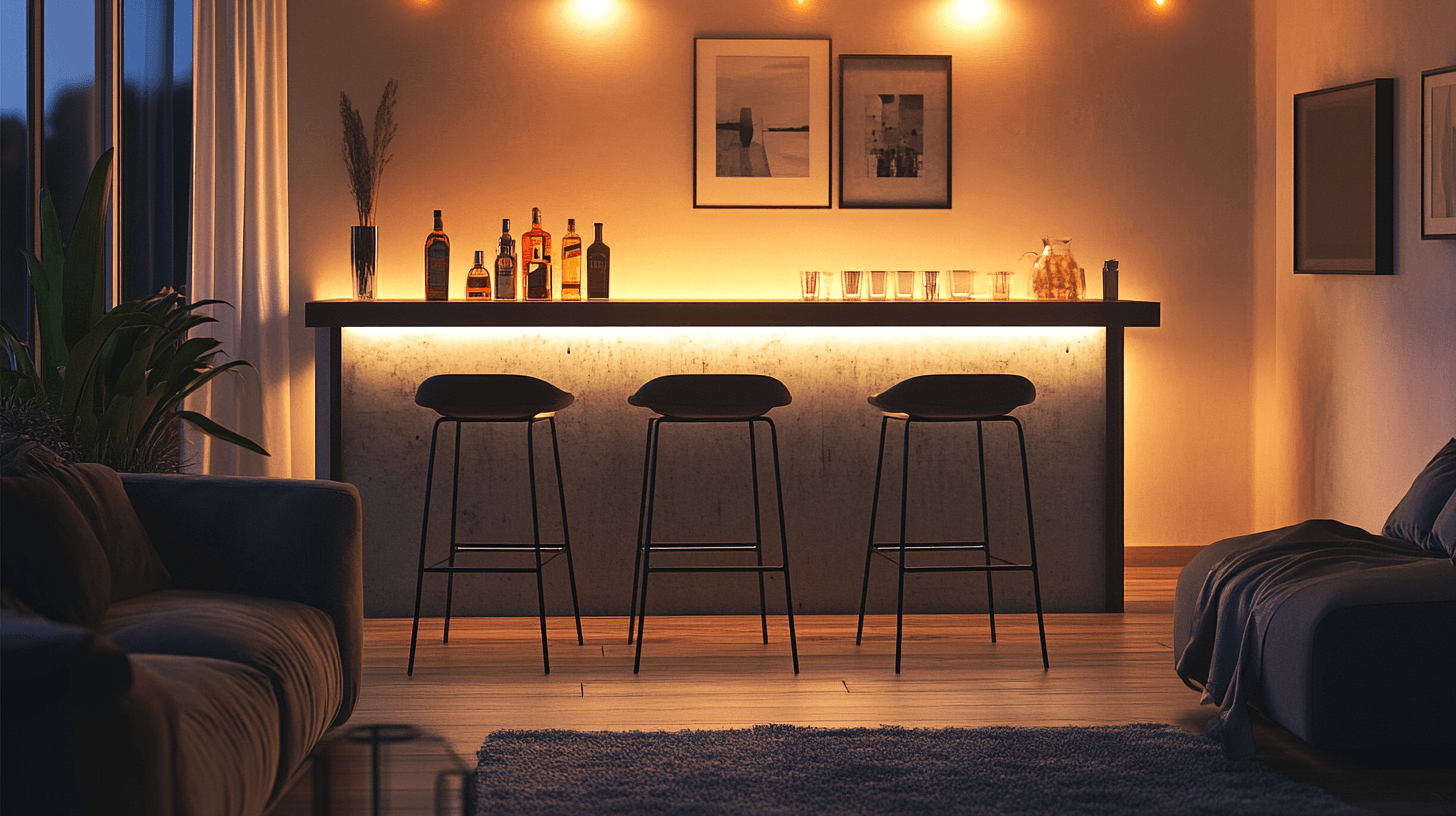 Das Bar-Erlebnis für Zuhause: Hochtische und Barstühle