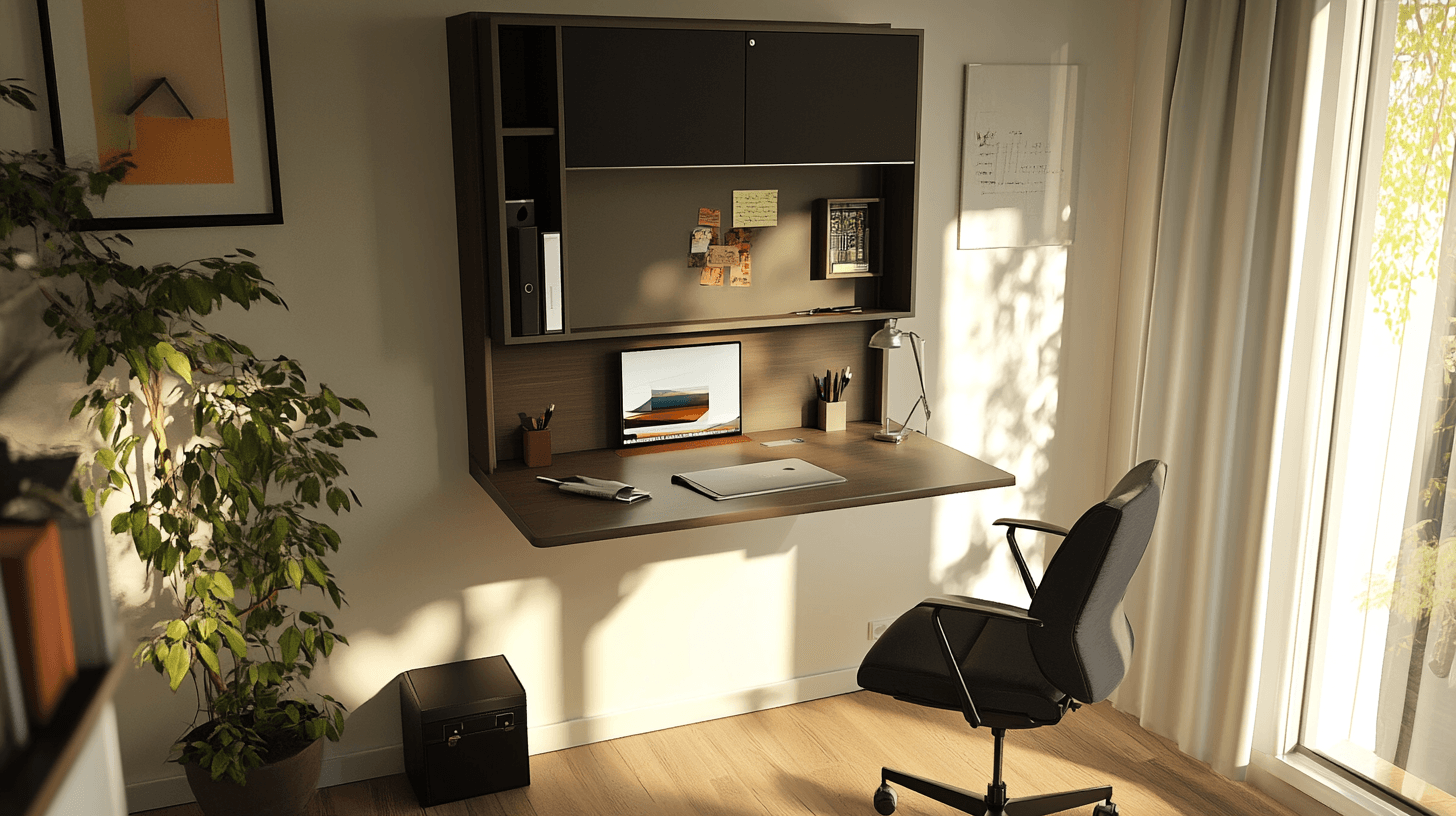 Ideen für ein Home-Office in kleinen Räumen: Effizient und platzsparend arbeiten