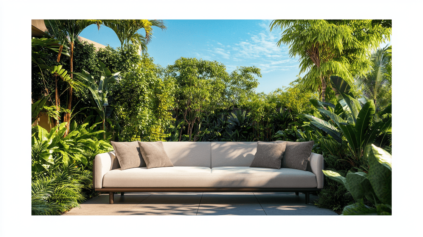 Garten-Sofa: Bequemlichkeit und Stil für draußen